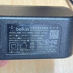 Adapter 12V 1.5A Belkin DSA-18PFR-12 FUS 120150 EU Barrel Jack Connector Tip Size 5.5mm x 2.5mm