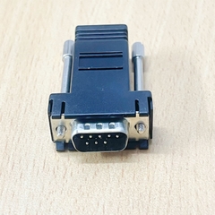 Đầu chuyển đổi RS232 DB9 Male to RJ45 Female