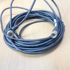 Cáp SHIN HWA  12 Pin Hirose Male HR10A-10J-12P(73) to Female HR10A-10P-12S(73) Right Angle Dài 7M For Sony Hitachi Panasonic Basler Hikvision Industrial Camera