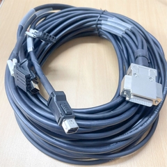 Cáp SMAC E/P Linear 5M DB26 Pin 3 Row to 2 ENCODER L AXIS JST AND 2 POWER L AXIS