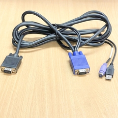 Cáp Điều Khiển KVM Avocent CBL0030 Dài 3M Cable USB And PS2 For The Avocent Switch View SV1000 KVM
