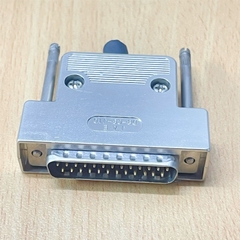 Đầu Jack Hàn JAE Electronics DB-C8-J10 DB25 Male Plug Socket Metal Shell Kit 2 Rows 25 Pin Serial Port Connector D-SUB 25 Adapters Solid Needle Gold Plating