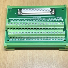 Cầu Đấu Original DIN-37D-01 37 Pin D-Sub Connector Female Terminal - Terminal Board with One 37-pin D-sub Connector and DIN-rail Mounting