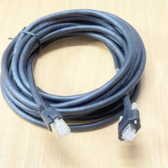 Cáp Mạng Công Nghiệp GIGE-LM-050-R(HIK) GigaLine.5E Screw Locking RJ45 8P8C Dài 5M for HIKROBOT Camera  Industrial