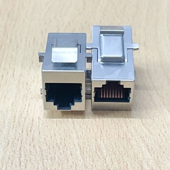 Đầu nối mạng Cat5e/Cat6 Cat6A có khóa Universal Network Adapters With Buckle For  Panel Mounting (E-NWAP-KS-C6)
