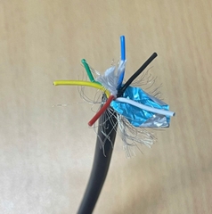 Cáp Điều Khiển 6 Lõi Có Lưới Chống Nhiễu Tiết Diện Lõi: 0.32mm2  6Cx22AWG OD 6.0mm