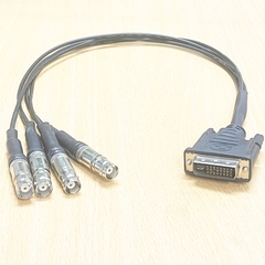 Cáp chuyển đổi tín hiệu DVI-I 24+5 to RGBHV 4BNC Female Length 0.5M dùng cho kết nối của hệ thống kiểm soát xe ra vào.