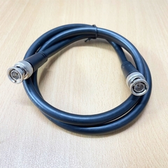 Cáp RG-6/U Coaxial Patch Cable BNC to BNC Dài 0.9M Black
