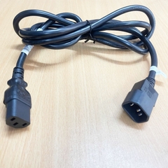 Dây Nguồn C13 C14 Dài 2M Tiết Diện Lõi 3x1.04mm²(17AWG) Cable OD 7.2mm Longwell For PDU, UPS, Cisco Catalyst Switch, HPE Switch witch UPS PDU Cabinet