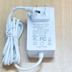 Adapter 5V 4A 20W YQ-0504000Z Connector Size 3.5mm x 1.35mm