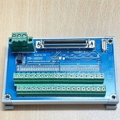 Cầu Đấu Original TB-16DIO Alphamotion Terminal Block SCSI MDR Connector 68 Pin Female Interface in Korea