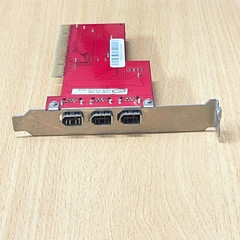 Card PCI 4X to 3 Port 1394a 6 Pin FireWire AIO 1394A E-G015-03-3B32(B) G101TI-00A For Camera Cognex industrial