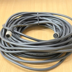 Cáp truyền động cảm biến M12 A-Code 4 Pin âm dương Dài 15M- M12 A-Coded Straight Female to Male 4 Pin Dual Connector