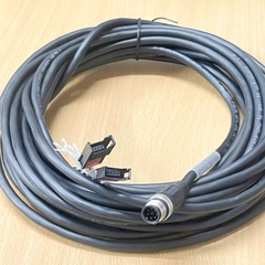 Cáp M12EN-M8SR-10M 0201905 Dài 10M M12 A-Code 8 Pin Male to Molex 4 Pin Female Data and DC For Cognex Industrial Barcode Camera
