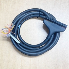 Cáp JZSP-CS101S-2.5-E Dài 2.5M Control I/O Signal Line SCSI IDC FC 2*25 Pitch 2.54mm to 50 Core Terminal Block