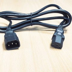 Dây Nguồn C13 C14 YONG HAO YH-E-007 YH-E-006 IEC60320 IEC C13 to IEC C14 10A 250V 3X0.75mm Dài 1.8M