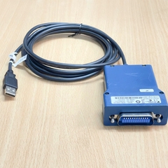 Cáp Chuyển NATIONAL INSTRUMENTS GPIB-USB-HS 187965G-01L Cable USB to GPIB Dài 2.5M For Máy Đo KEYSIGHT E4980A LCR Meter 20HZ-2mHz Hàng Tháo Thiết Bị