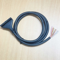 Cáp IDC 40 Pin 2.54mm Female to 40 Core Open End Dài 1.5M For Terminal Block Breakout PLC Relay