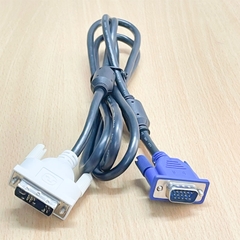 Cáp Chuyển Đổi Tín Hiệu DVI-A Male to VGA Female Dài 1.8M For Monitor Cable High Resolution