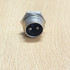 Đầu Rắc Hàn Connector GX16 Jack 2 Pin Male Rear Mount