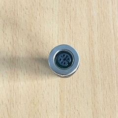 Đầu Nối Cảm Biến Circular Connectors M12 Female Straight Plug 4 Pin Female A Code Screw Contacts