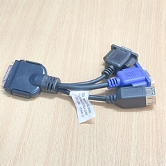 Cáp Cisco 37-1016-01 KVM Server USB VGA Serial DB9 RS232 Dongle Cable Adapter N20-BKVM