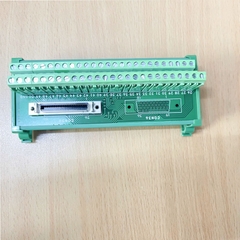 Cầu Đấu Original Domino Kết Nối Đầu Driver 50pin SCSI-50P - Lắp Trên Thanh DIN