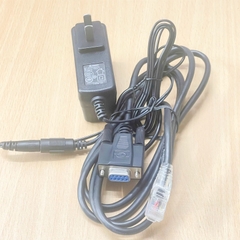 Bộ Cáp Và Sạc Máy Quét Mã Vạch Honeywell CBL-020-300-C00 Serial RS232 Cable Coiled 5V External Power For Honeywell Xenon 1900 1990h 1902 1902h 1902g-BF Black Length 1.8M