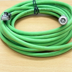 Cáp Original Cognex CCB-84901-2001-05 Dài 5M Cable M12 X-Coded 8 Pin Male to RJ45 Ethernet ForCognex Camera Industrial DMR-262X-MAX-L