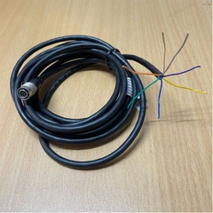 Cáp MV-ACP-H6P-Open-ST-3M Dài 3M Power/IO Cable Hirose 6 Pin Female HR10A-7P-6S(73) to 6 Core Open End For Basler Sony Hikrobot Industrial Camera Power Trigger IO Signal Cable 6 Pin Hirose