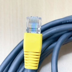 Cáp XC-M12EN-M8SR-10M Dài 10M Cable Connector M12 X-Code 8 Pin Male to RJ45 STP Shielded For Cognex Industrial Camera, Keyence SR-750 SR-650 Code Reader