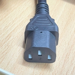 Dây Nguồn Volex IEC-C13 to NEMA 5-15P V1625BS PS204 15A 125V 84516 SJT 3X14AWG 3x2.08mm² 60°C 300V FT2 Dài 2.5M