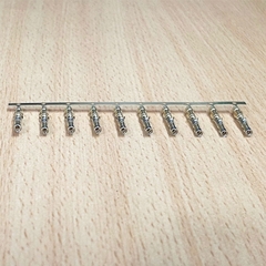 Chân Pin Kết Nối 3-66104-0 Female Terminal Socket Contact 24 – 20 AWG 2 – 6 mm² Wire Locking Spring Contact Retention Discrete Wire Crimp Brass For Smema Connector 206043-1