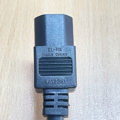 Dây Nguồn Thiết Bị Y Tế NEMA 5-15P to IEC 320 C13 15A 125V 14AWG 3x2.08mm² Length 2.5M