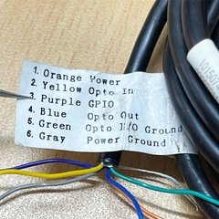 Cáp MV-ACP-H6P-Open-ST-3M Dài 3M Power/IO Cable Hirose 6 Pin Female HR10A-7P-6S(73) to 6 Core Open End For Basler Sony Hikrobot Industrial Camera Power Trigger IO Signal Cable 6 Pin Hirose