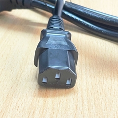 Dây Nguồn Máy Tính I-SHENG SP-022 IS-14N Chuẩn 2 Chân Tròn AC Power Cord Schuko CEE7 Euro Plug to IEC320 C13 16A 10A 250V 3x0.75mm Length 1.8M