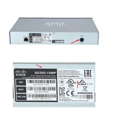 Adapter 54V 2.4A 129.6W NETGEAR ADS-150DK-48-1 540130E Connector Size 4 Pin Mini Din 10mm For Cisco - SG350-10MP-K9; Cisco - SG250-10P-K9