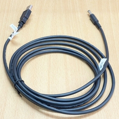 Cáp Kết Nối USB 2.0 to Type A Male to DC 5.5mm x 2.1mm 5V DC Power Supply  Dài 2.5M