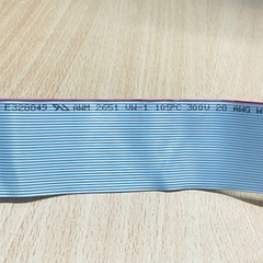 Cáp IDC 34 Pin Male to Female 2.54mm-Pitch with 2 Connectors 34-Pin IDC Floppy Drive Ribbon Extension Dài 0.5M