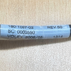 Dây Nguồn Volex IEC-C13 to NEMA 5-15P V1625BS PS204 15A 125V 84516 SJT 3X14AWG 3x2.08mm² 60°C 300V FT2 Dài 2.5M