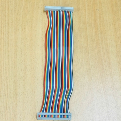 Cáp Bẹ Nhiều Màu IDC 50 Pin 2.54mm Pitch Flat Ribbon Data Rainbow Color Cable Connector Type B Dài 0.2M