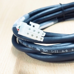 Cáp Power 8-pin (2x4) Molex Mini Fit Jr. 0.165 MOLEX 39-01-2085 White Male to Female Length 1.7M For Encoder/I/O Connection Servo And DC Power Cable Between Machine Modules