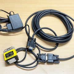 Cáp DM100-RS232-05-ADP-GA Cable Barcode Scanner Cognex Dataman RS232 Connect Witch Computer Length 5M