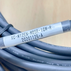 Cáp XC-M12EN-M8SR-10M-R Dài 10M M12 Ethernet 8 Pin X-Code to RJ45 Shielded Cable For Basler Cognex Industrial