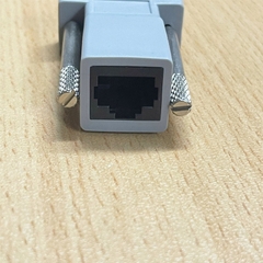 Bộ Chuyển Đổi Citrix Netscaler RJ45 to DB9 808-00001-01 Adapter Serial Cable RJ45 to DB9 Female Grey
