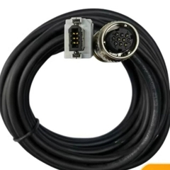 Cáp ASD-B3EN1015 Dài 15M Cable 1394A 6 Pin to Sunfone SM10 S10 Pin Female Connector For Servo Driver Delta ASDA-A3 ASD-E3-1021-E