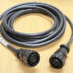 Cáp SMEMA Male to Male Cable Connector ETE 206044-1 14 Pin Length 5M For Connect The Signal Device In The Chain Product, Link The Signal System.