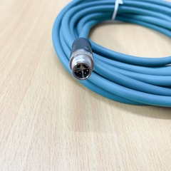 Cáp Kết Nối Cognex CCB-84901-2001-05 Ethernet Cable 5M M12 8 Pin Male X-Coded to RJ-45