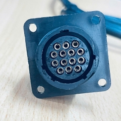 Cáp SMEMA 14-Pin Female to Female Cable Smema Connector For Connection Between The Labeling Machines And the Conveyors Length 1M