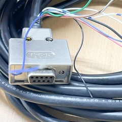 Cáp điều khiển KEYENCE OP-87528 Dài 5M Hirose HR10A-10TP-12P(73) 12 Pin Male to DB9 Female